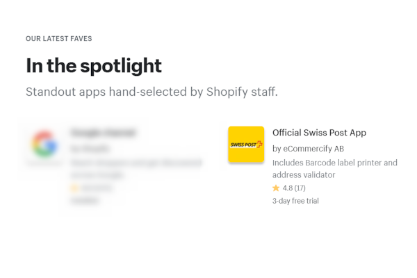 Shopify featured App